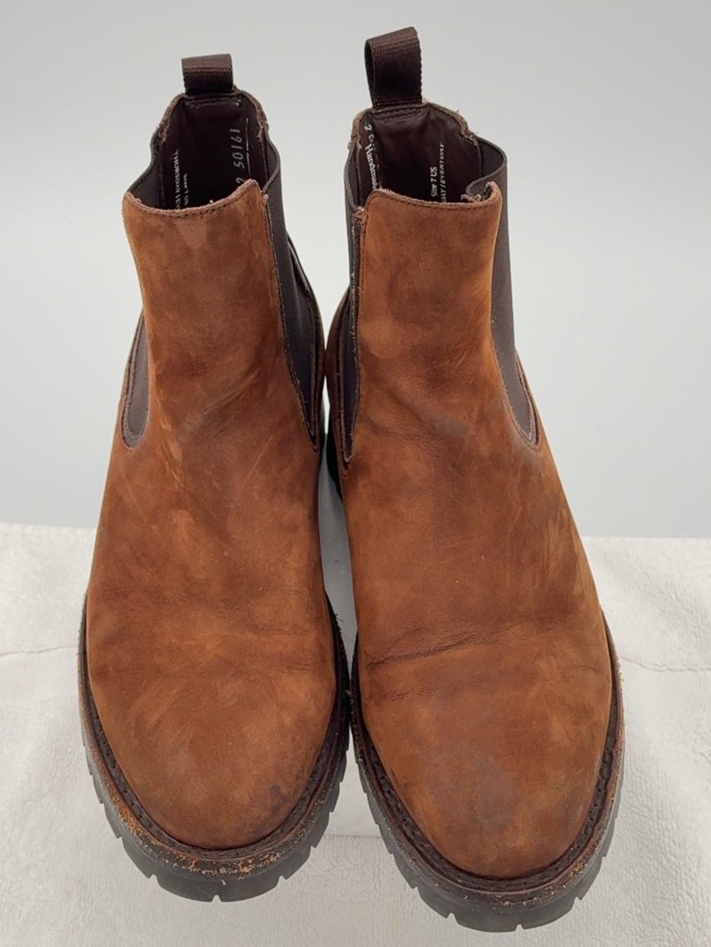 Thursday Boot Company Legend Chelsea Suede Boots Men's Sz. 7 - Picture 3 of 9